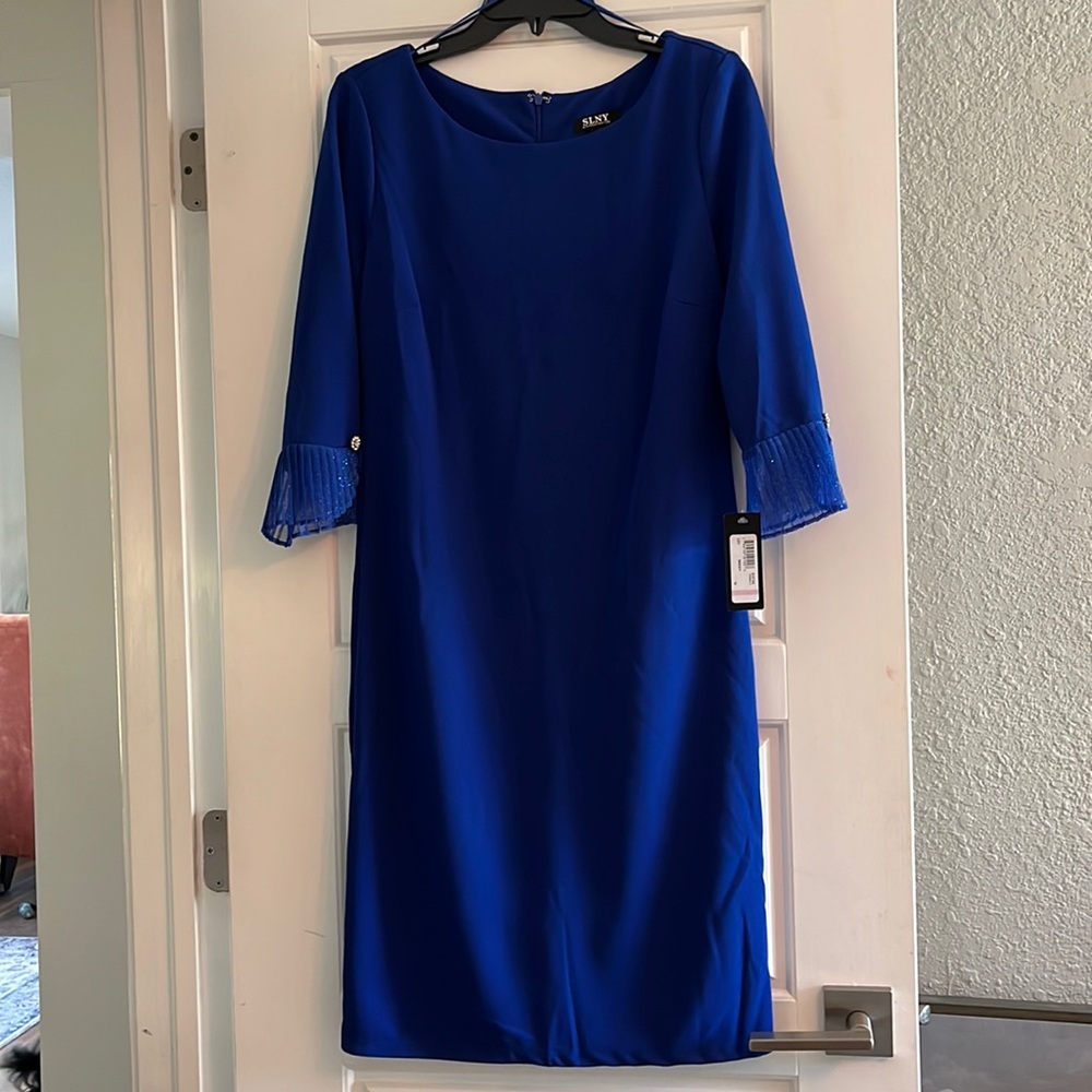 Blue SLNY Dress